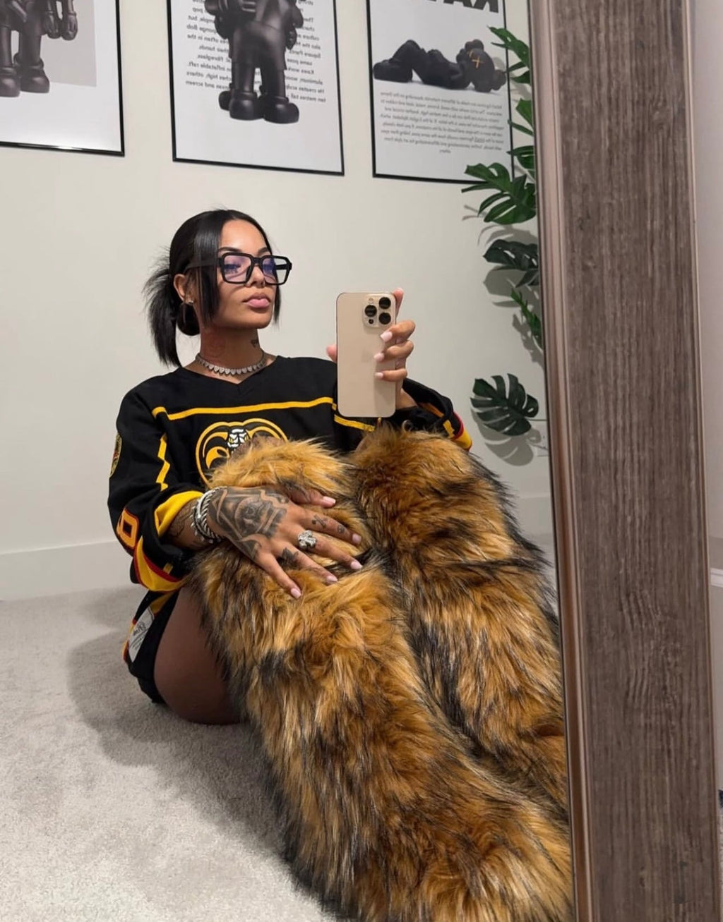 Thigh High “Manchester Fur Boots”